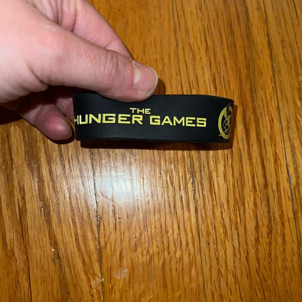 Hunger Games Rubber Bracelet